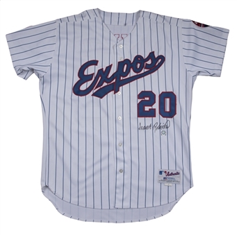 2003 Frank Robinson Game Used and Signed Montreal Expos Home Jersey from Puerto Rico Series (MLB Authenticated)